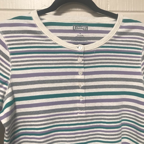 Duluth Trading • Long Sleeve Thermal Stripped Top - Picture 3 of 5